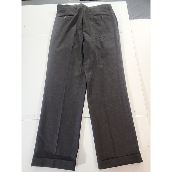 Tommy Hilfiger Lowry Suit Mens 42XL W35.5 Brown 100% Worsted Wool 2-Piece NWT - Picture 11 of 14